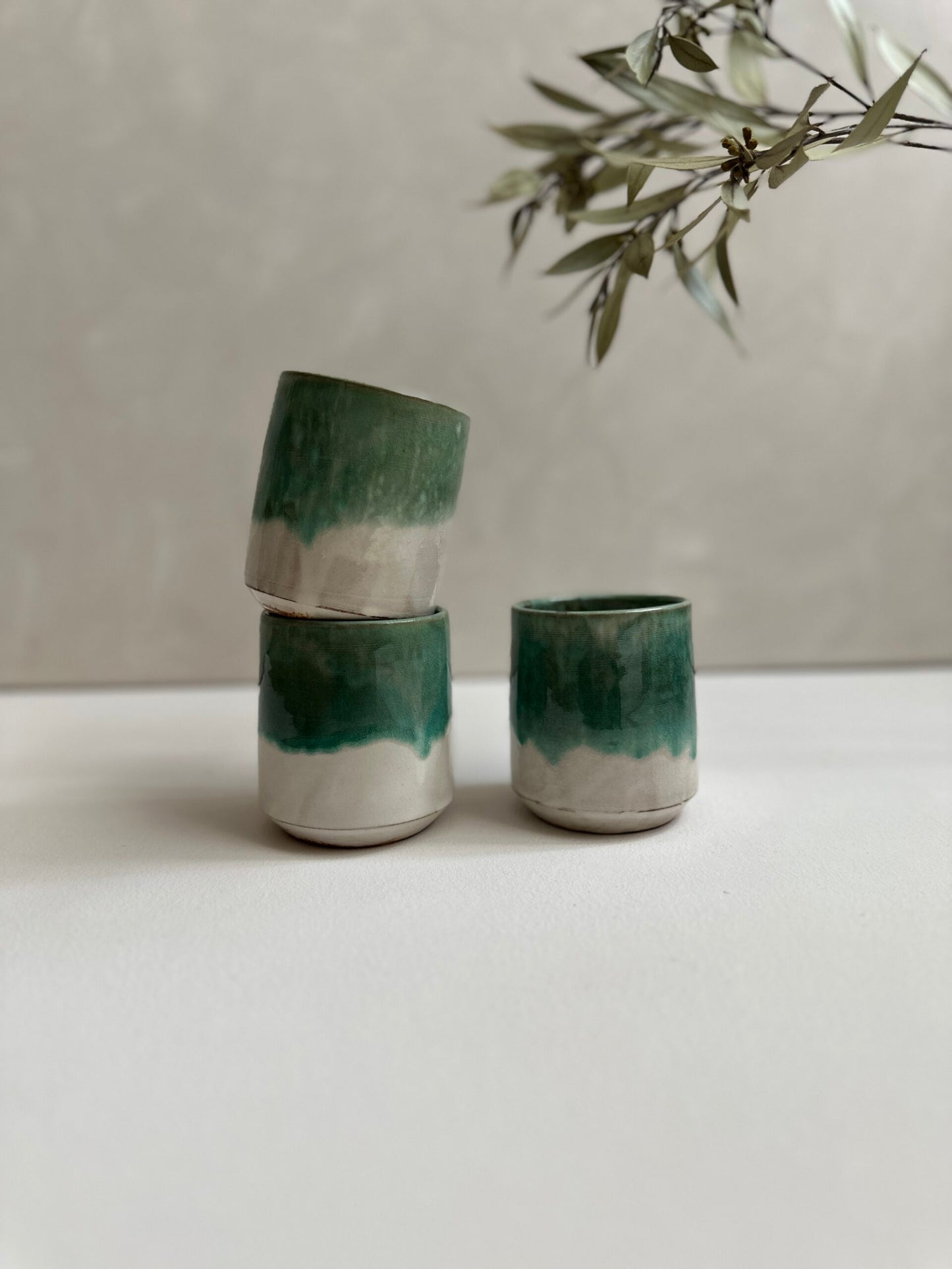 Kleine beker | Half Green