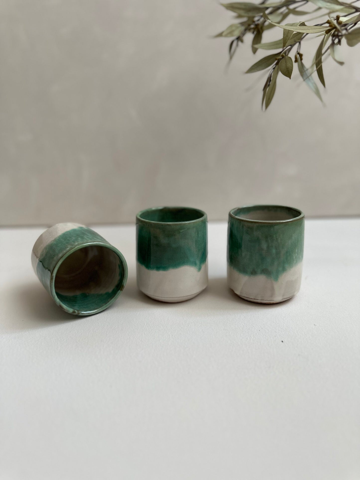 Kleine beker | Half Green