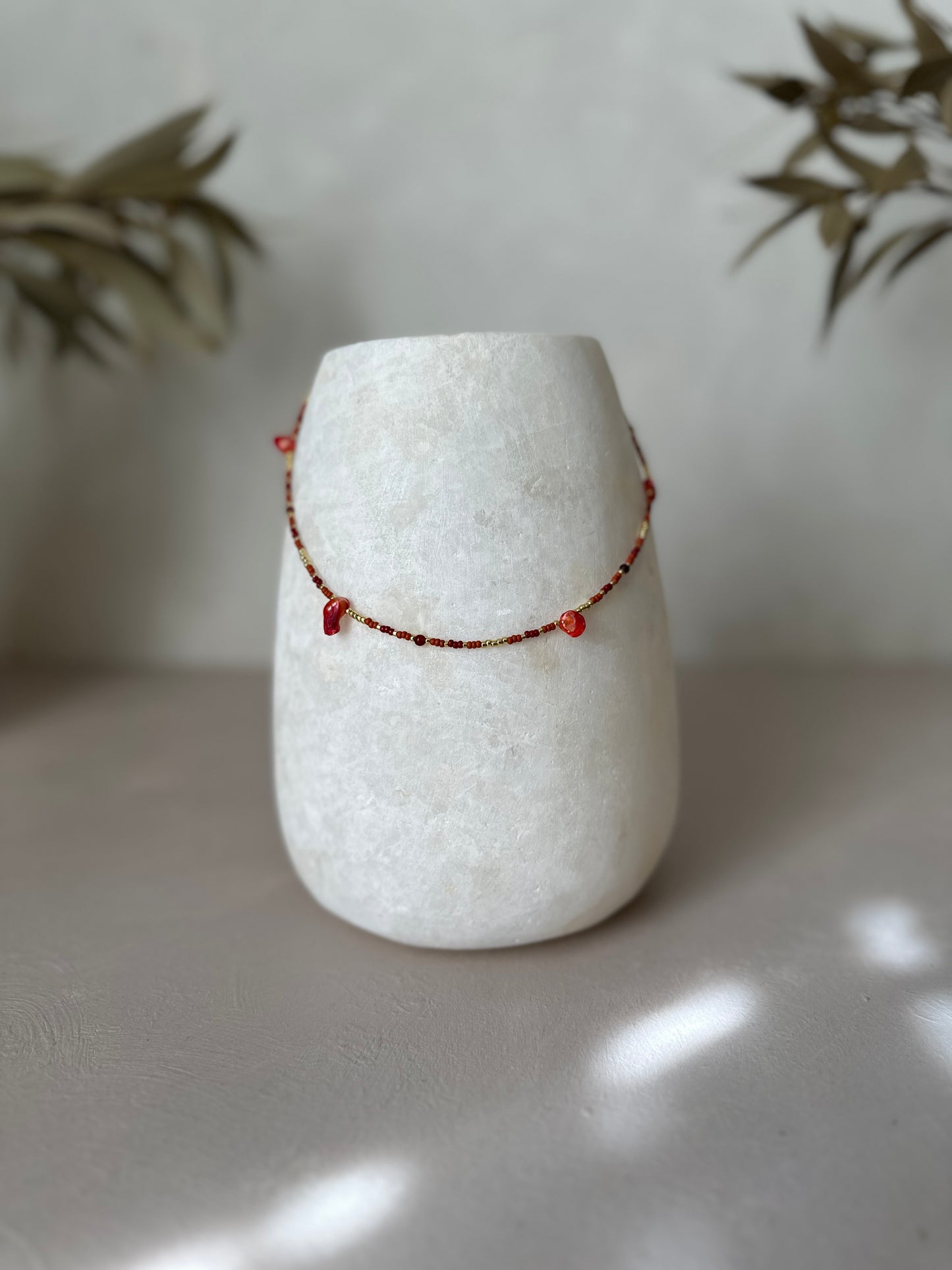 Necklace | Touch of Red