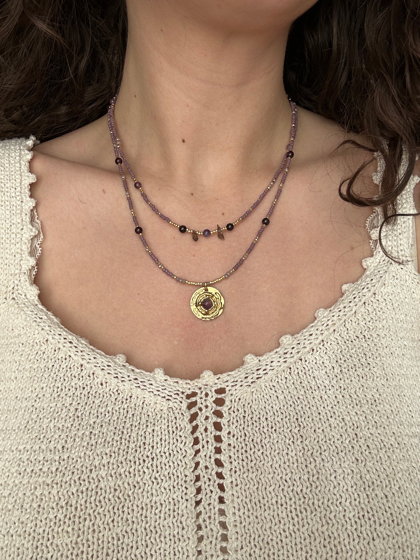 Necklace | Purple Rain