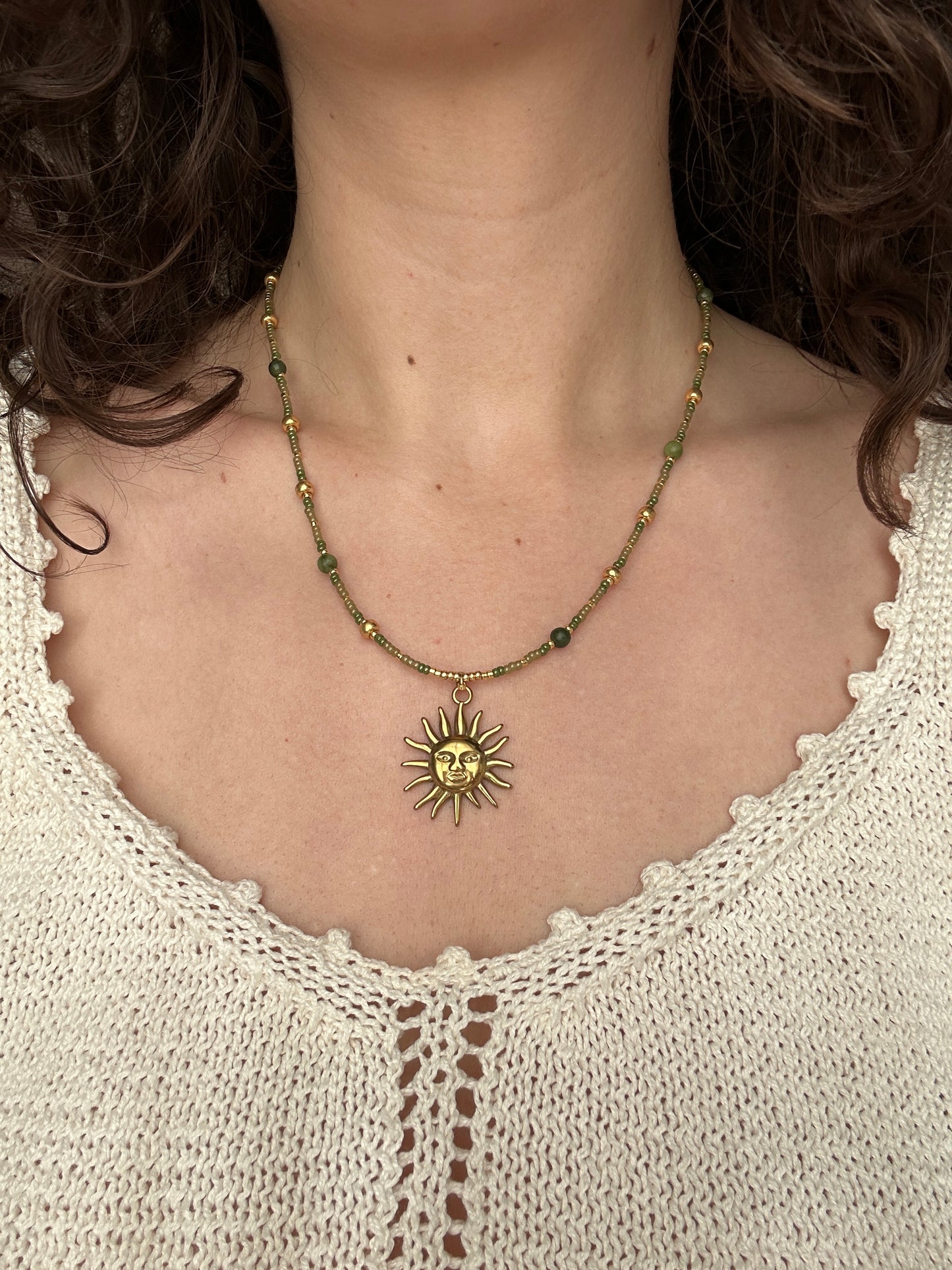 Necklace | Sunny Green