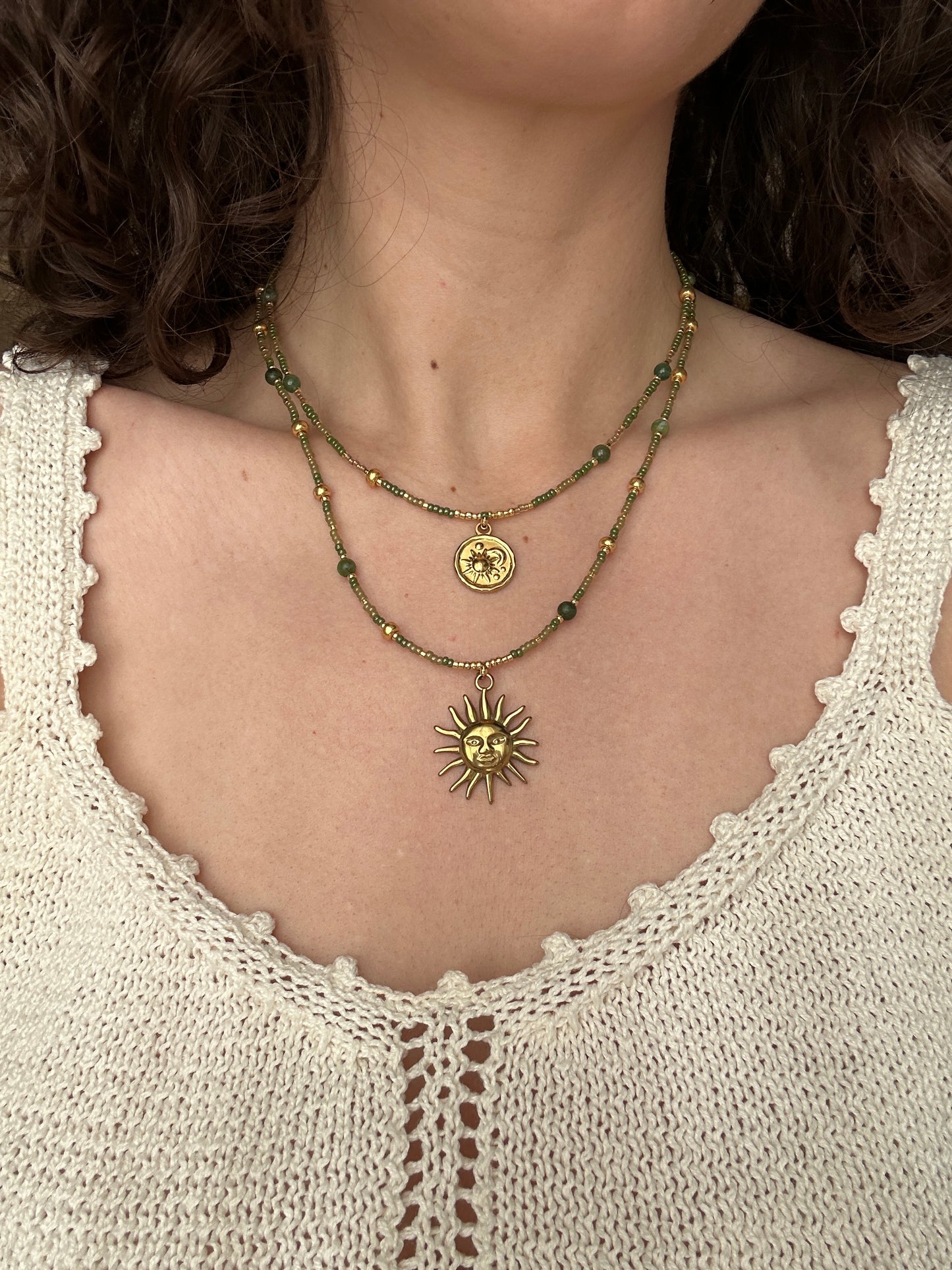 Necklace | Sunny Green