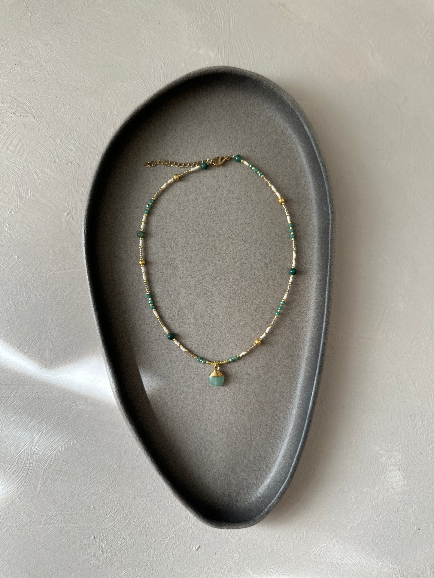 Necklace | Round Aventurine