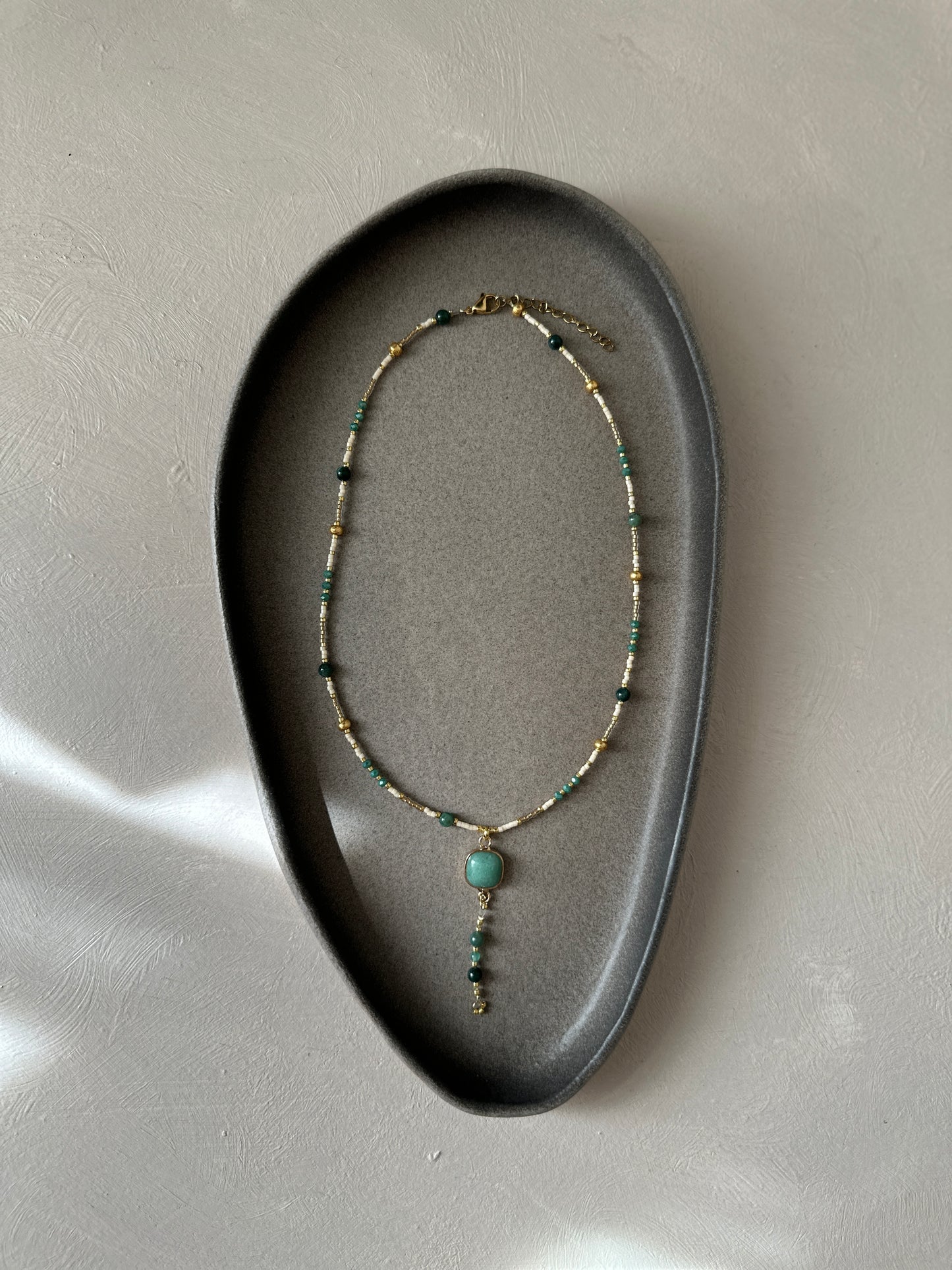 Necklace | Square Aventurine