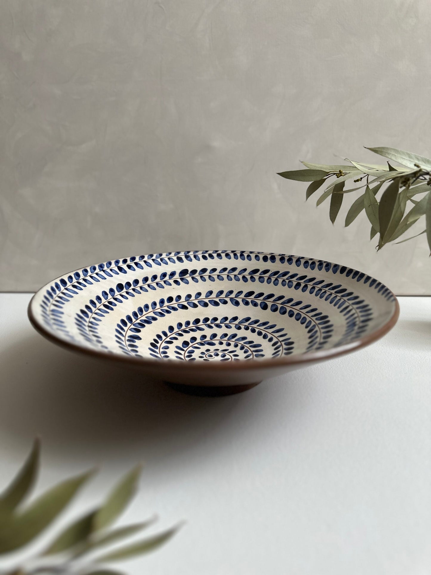 Big Bowl | Blue Swirl