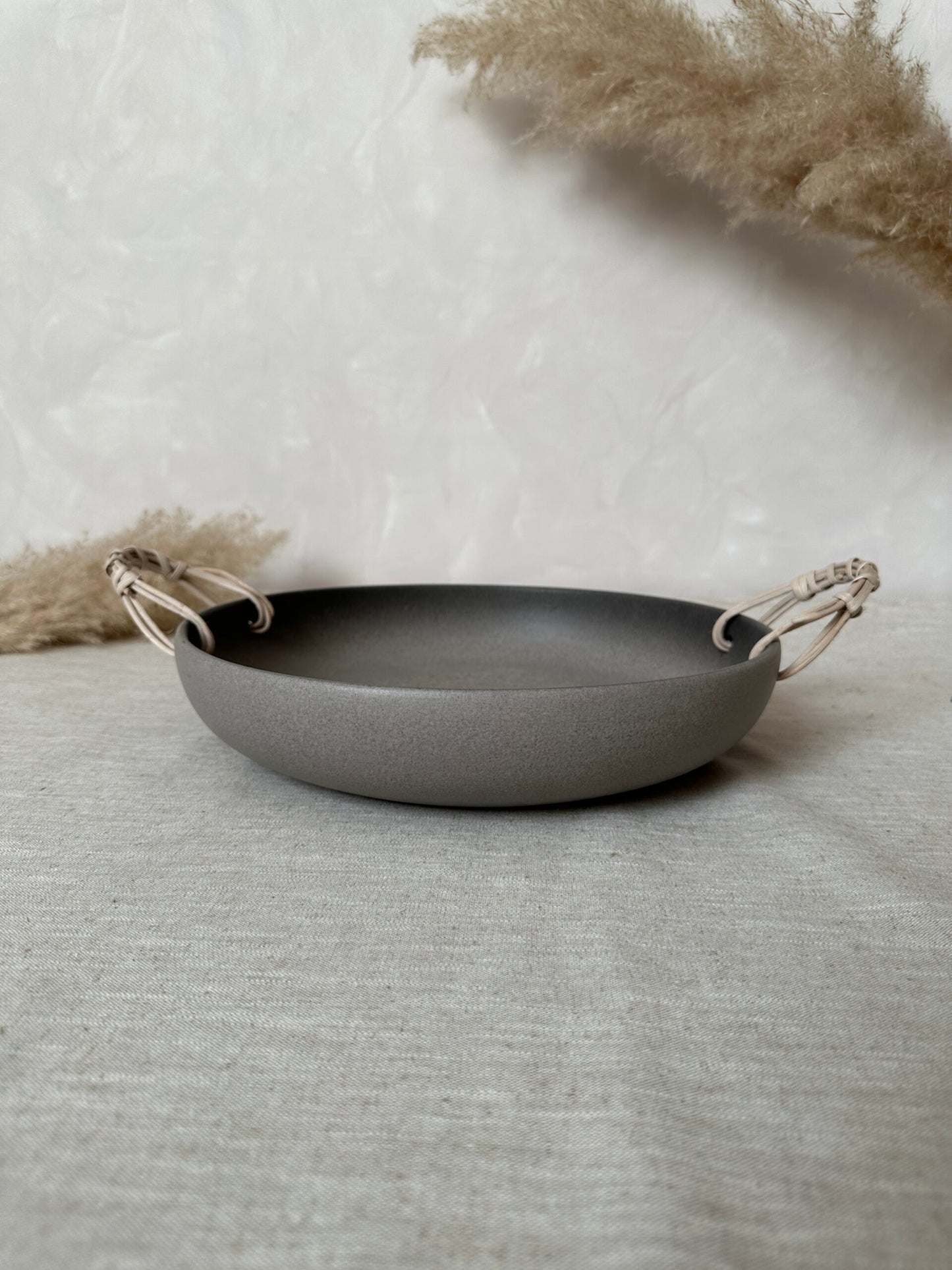Bowl with Rattan Handle | Desert