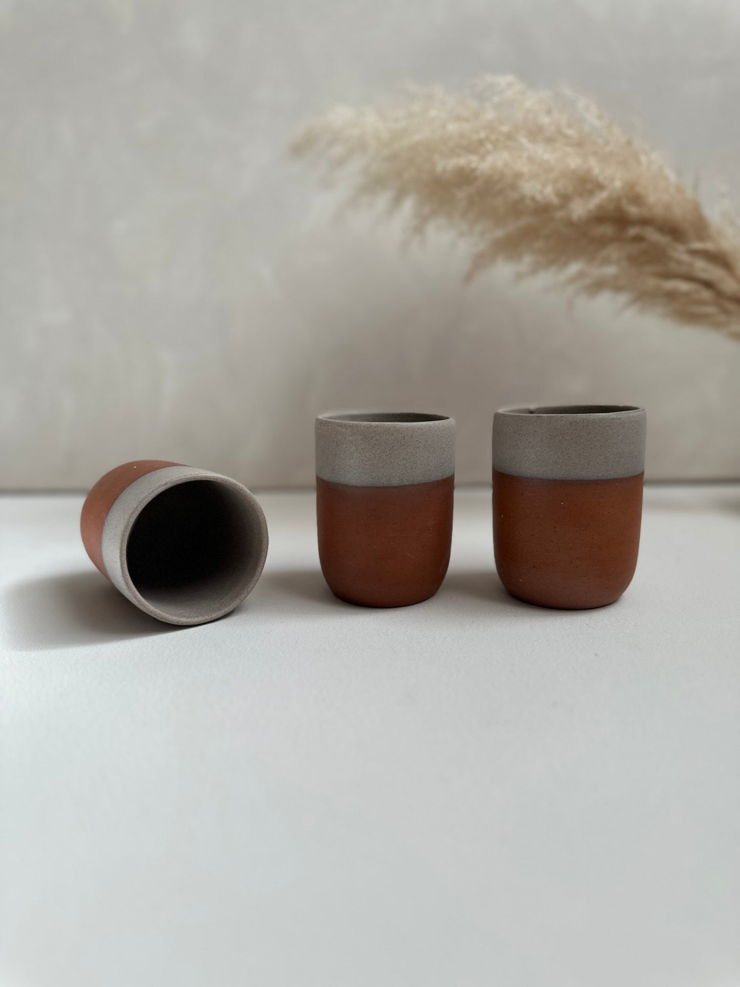 Terracotta kopje | gebroken wit