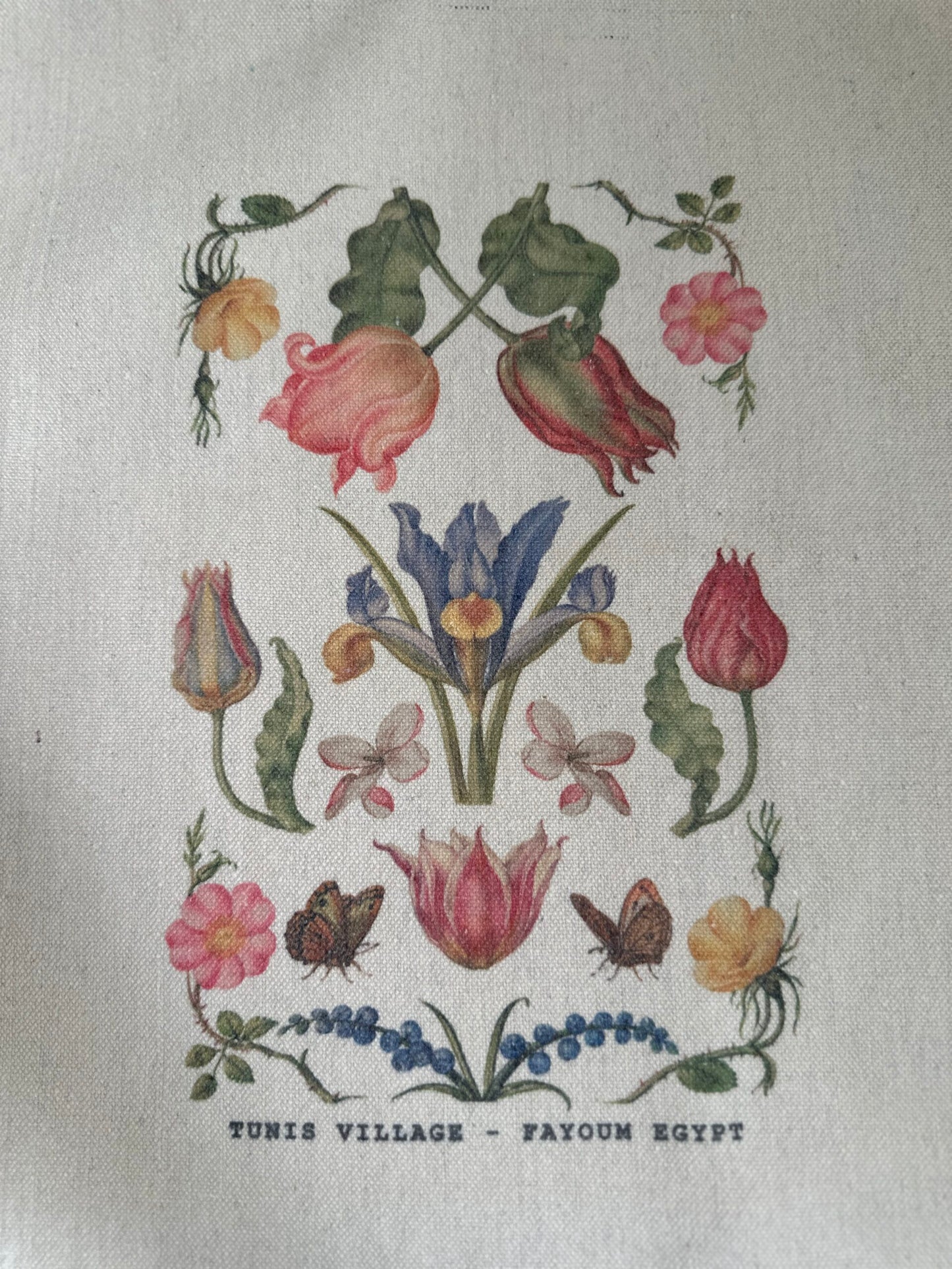 Einkaufstasche | Bunte Blumen