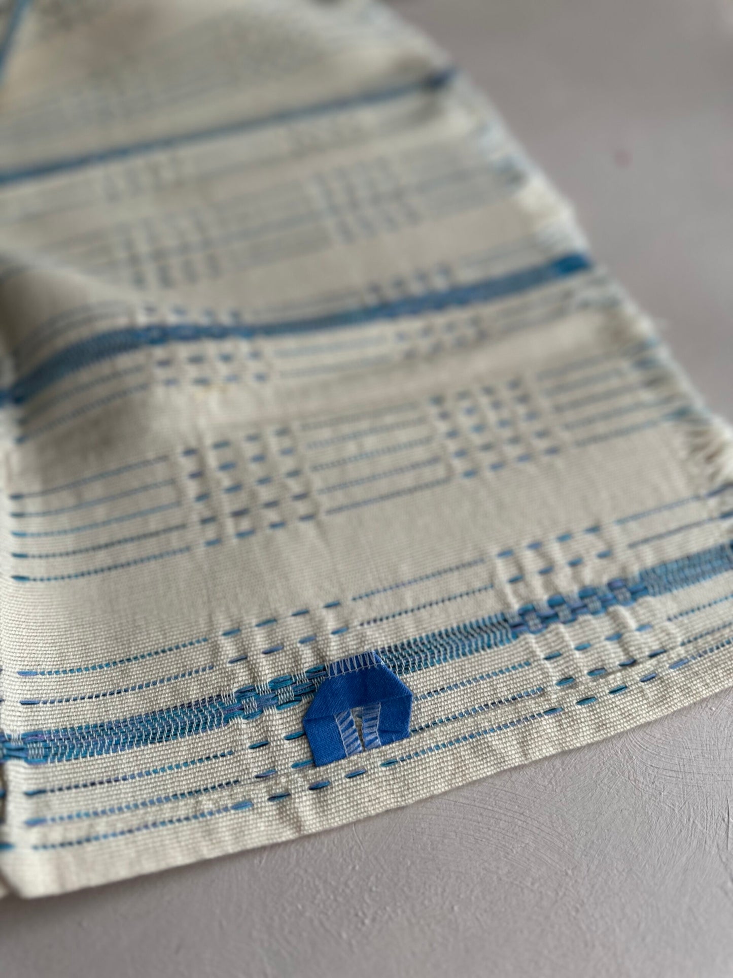 Tea towel | Azure