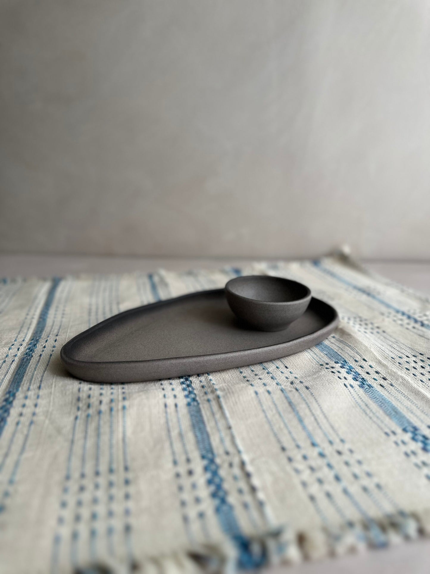 Tea towel | Azure