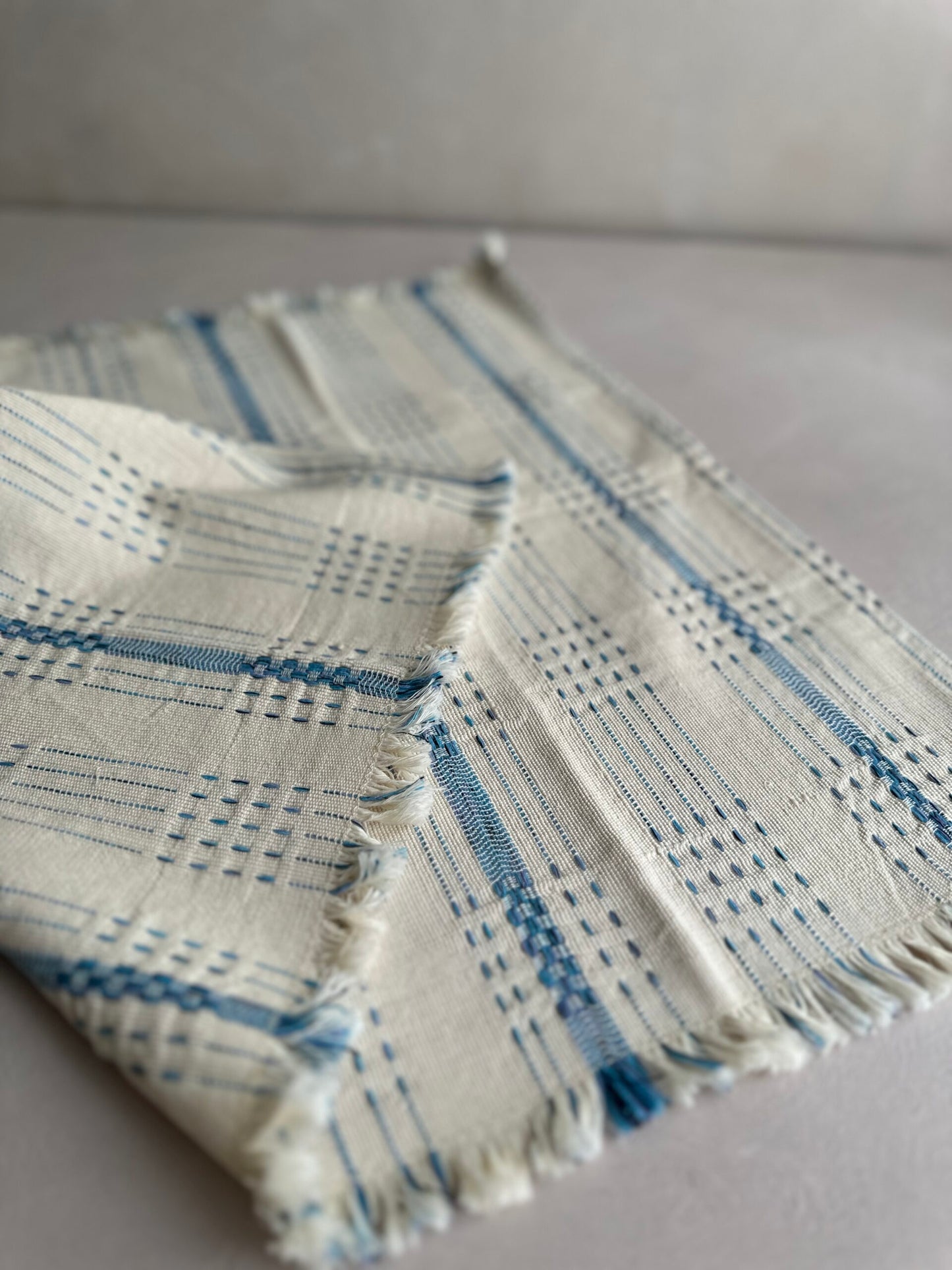 Tea towel | Azure