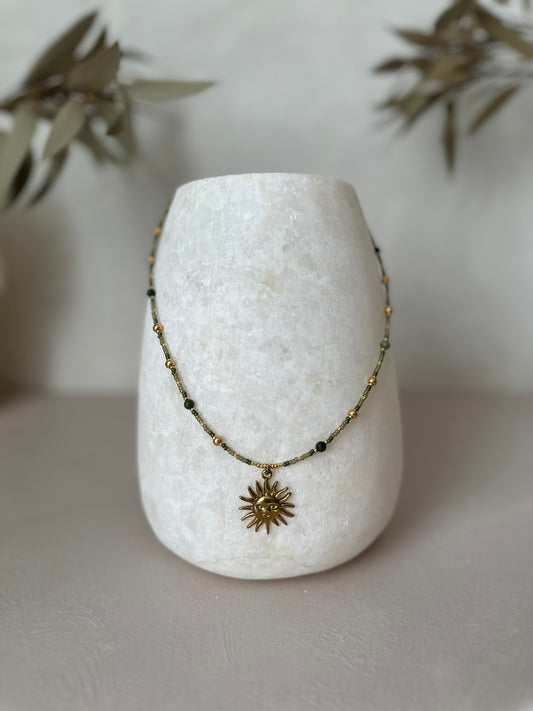 Necklace | Sunny Green