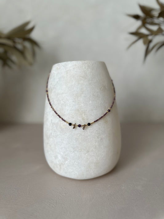 Necklace | Purple Rain