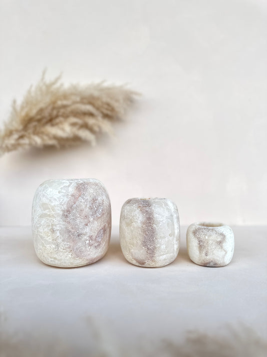Alabaster Set | Lunar Collection NO. 7